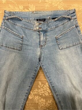 WOMENS XOXO LOW CUT JEANS THIN PERFECT FOR SPRING SUMMER SIZE 5/6